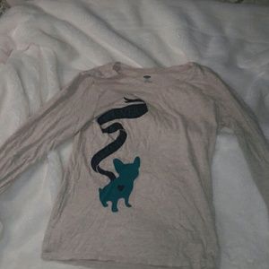 A long sleeve Old Naby Girls shirt
